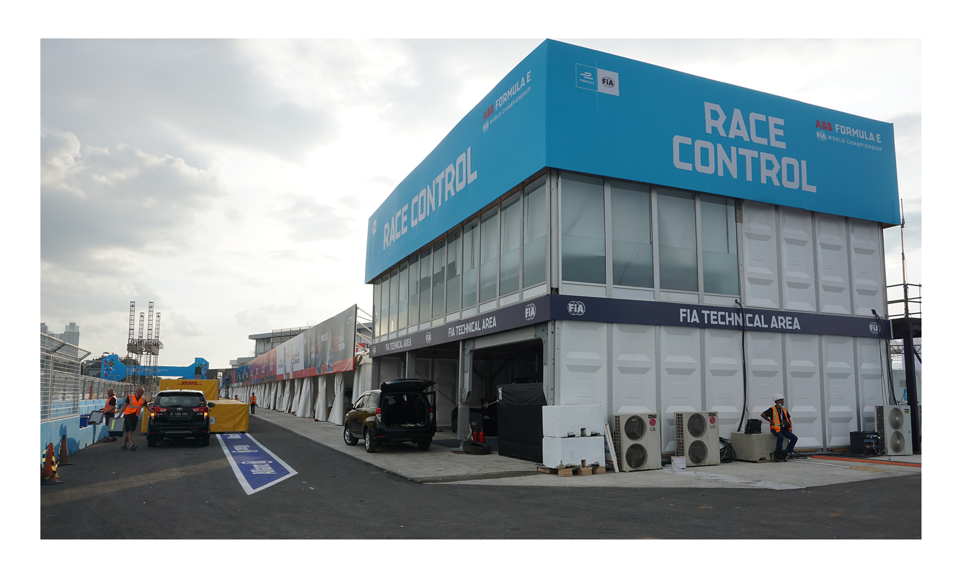 Neon Box Race Control